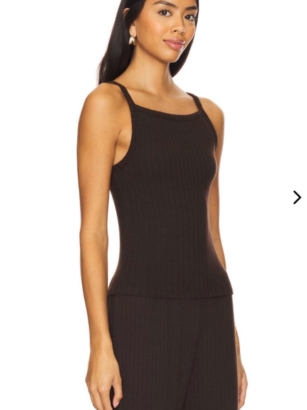 NWT Donni Sweater Rib Tank S - Picture 10 of 14